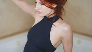 Aynmarie Satan Dildo Cum Show